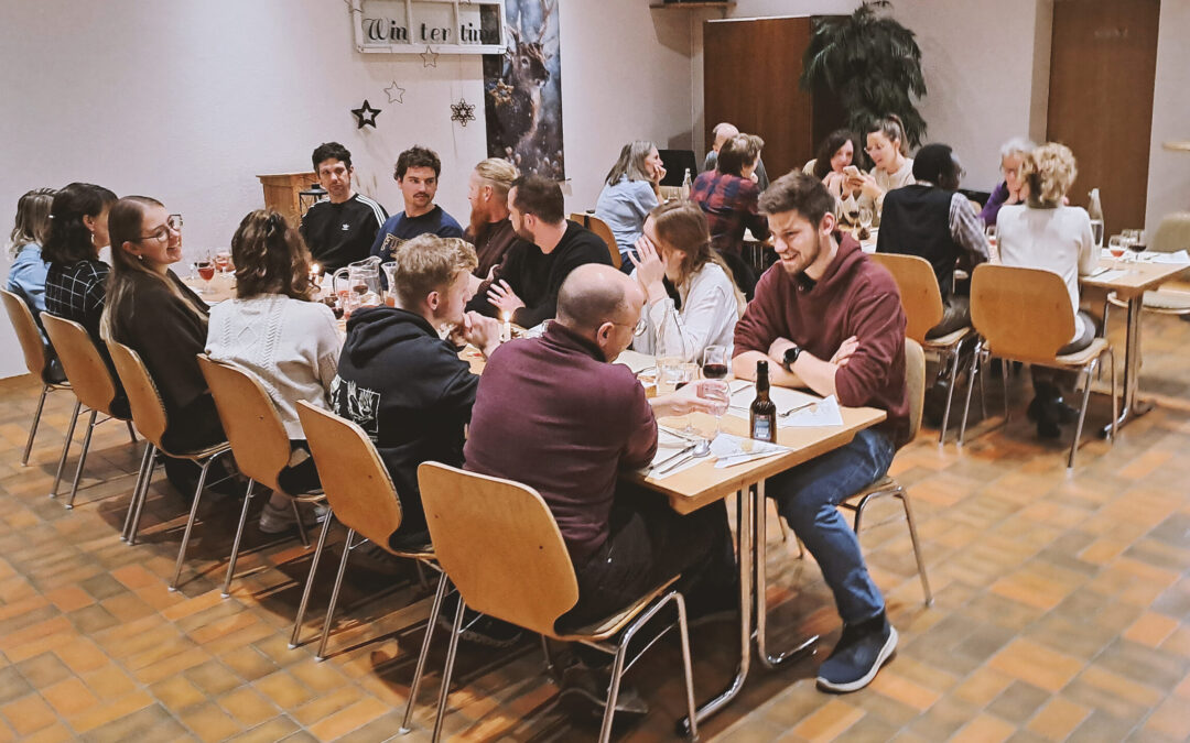 Celebrating together, laughing together: an evening that brings people together!